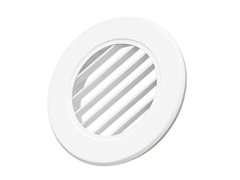 圆形斜片散流器