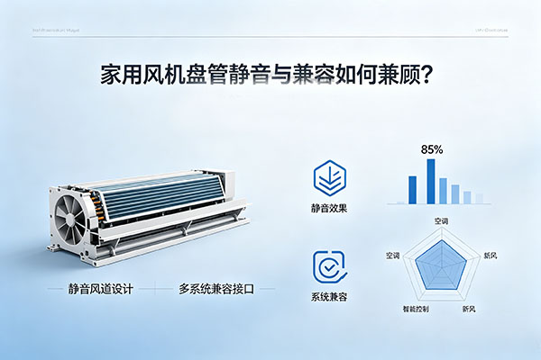 欧恺空调-江苏欧恺空调科普：家用风机盘管静音与兼容如何兼顾？